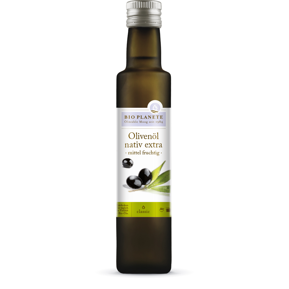 BIO PLANÈTE Olivenöl mittelfruchtig extra nativ 250 ml für Geschenkset